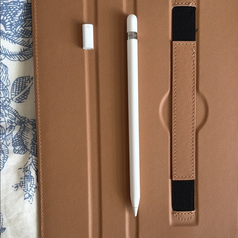 Apple iPad, Pencil, & Fleather Case